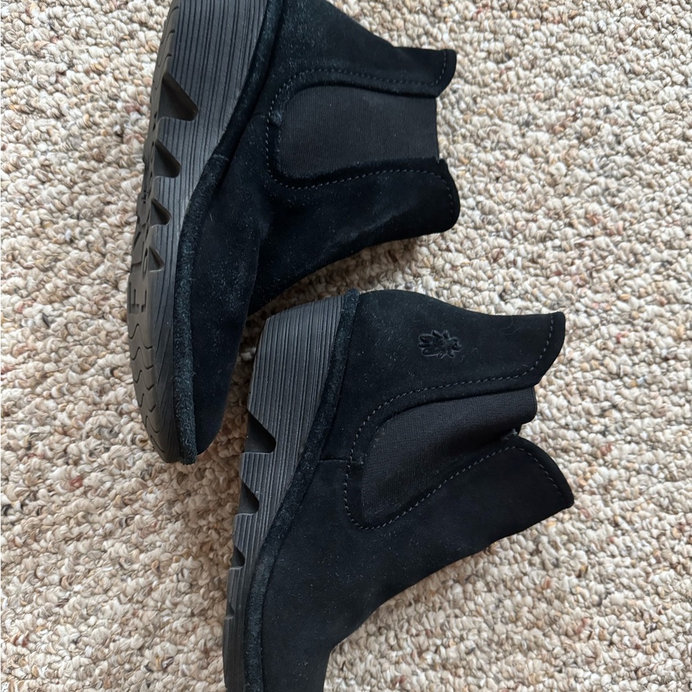 Fly London Black Combat Boots